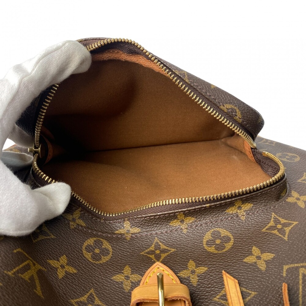 LOUIS VUITTON Authentic Brown Monogram Backpack - Picture 8 of 16